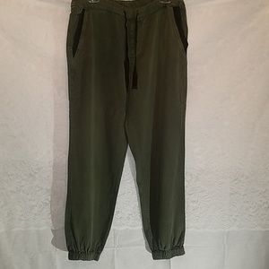 Olive green pants